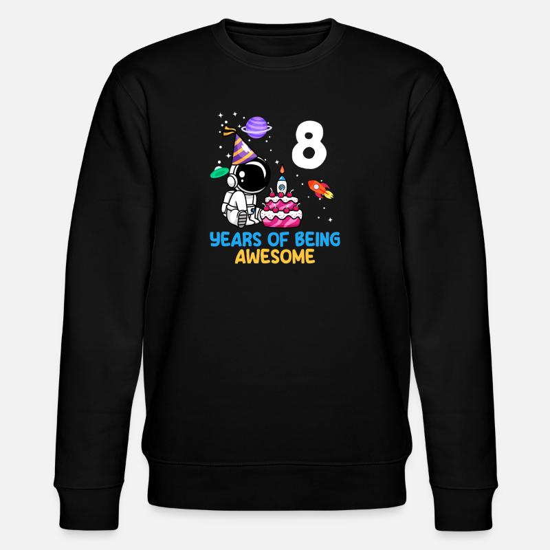 8 ans de génialité - Sweat bio CHANGER Stanley/Stella Unisexe - noir