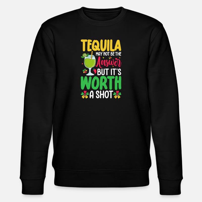 Téquila - Sweat bio CHANGER Stanley/Stella Unisexe - noir