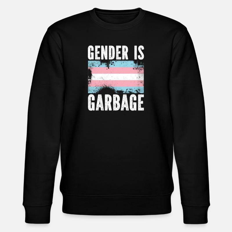 Fierté LGBT transgenre - Sweat bio CHANGER Stanley/Stella Unisexe - noir