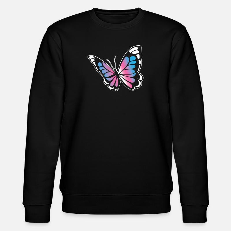 Transgender Trans LGBT Pride - Stanley/Stella CHANGER Unisex Organic Sweatshirt - black
