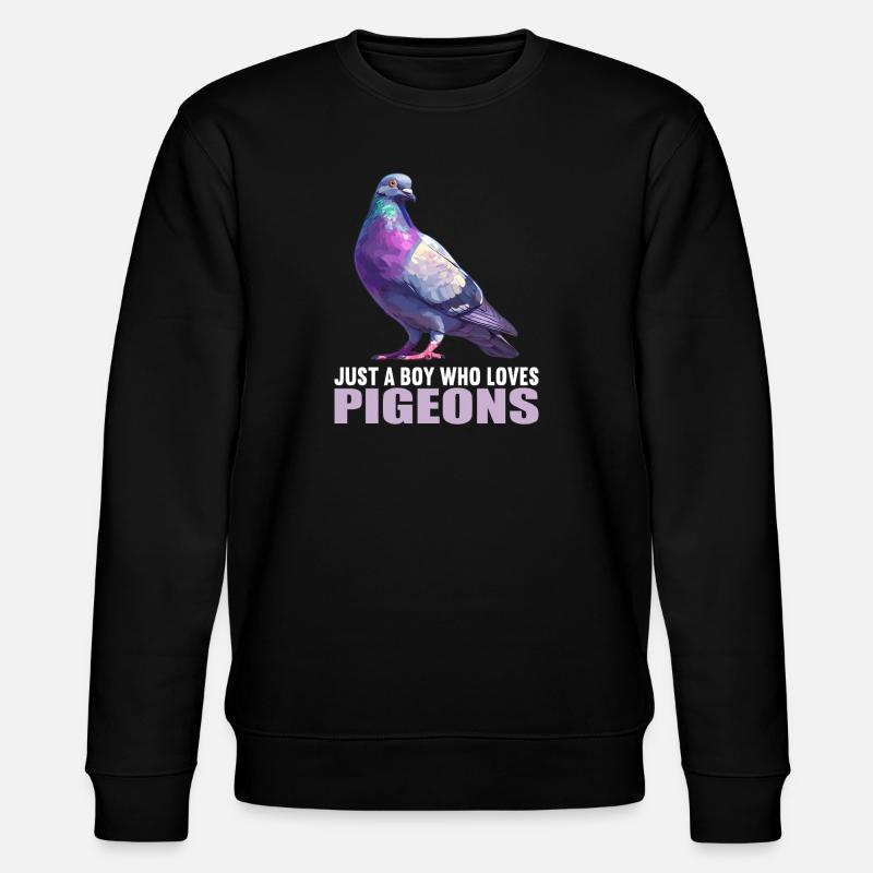 Pigeons Pigeon - Sweat bio CHANGER Stanley/Stella Unisexe - noir