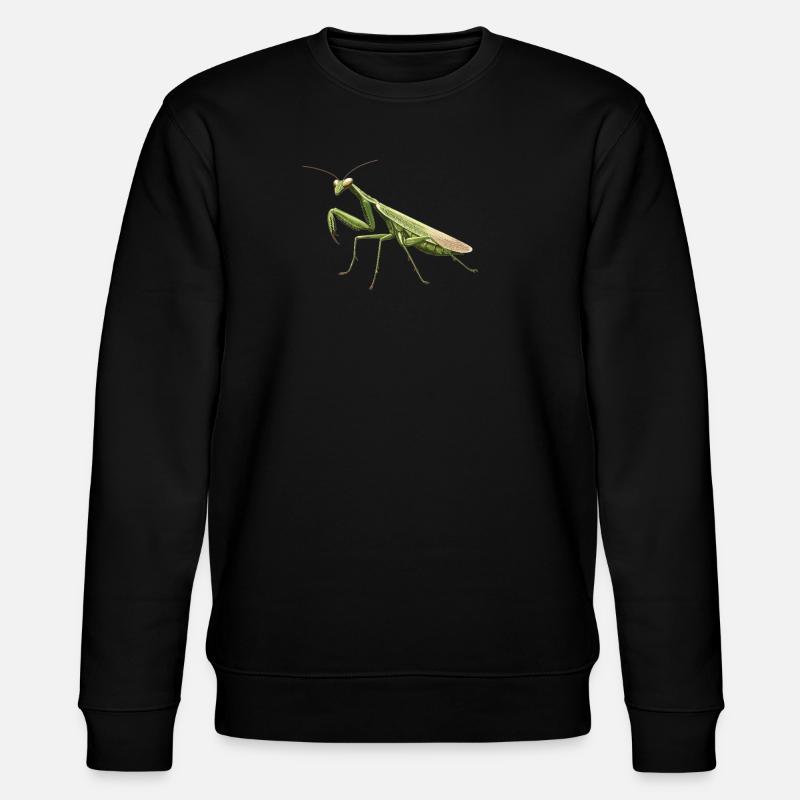 Gottesanbeterinnenen Gottesanbeterin - Stanley/Stella Unisex Bio-Sweatshirt CHANGER  - Schwarz