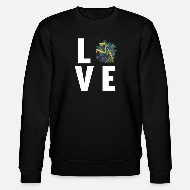 Praying mantises Praying mantis - Stanley/Stella CHANGER Unisex Organic Sweatshirt - black