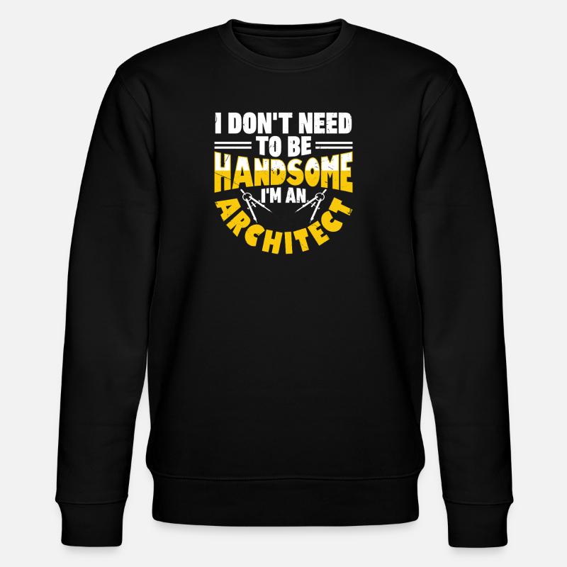 Architekt - Stanley/Stella Unisex Bio-Sweatshirt CHANGER  - Schwarz