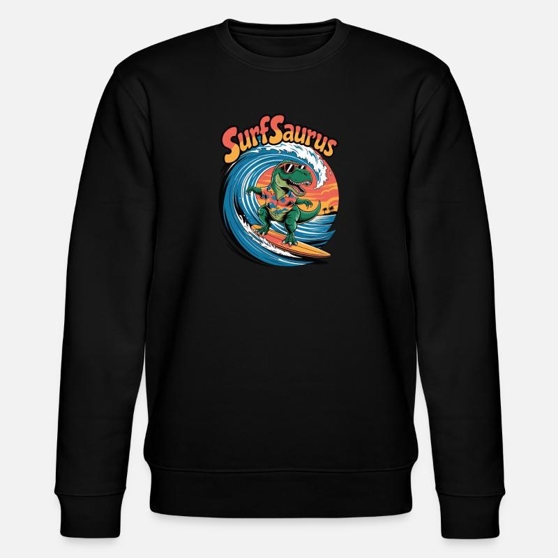 Surfsaure - Sweat bio CHANGER Stanley/Stella Unisexe - noir
