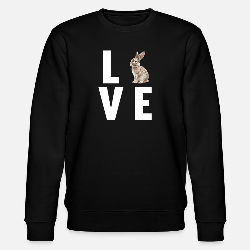 Lapin Lapin - Sweat bio CHANGER Stanley/Stella Unisexe - noir