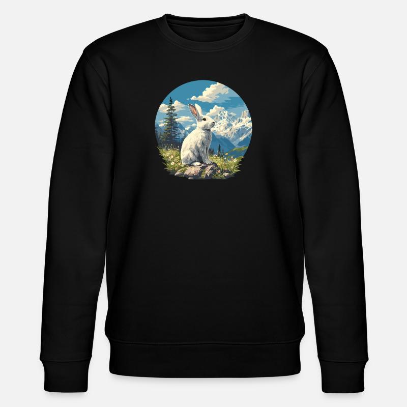 Lapin Lapin - Sweat bio CHANGER Stanley/Stella Unisexe - noir