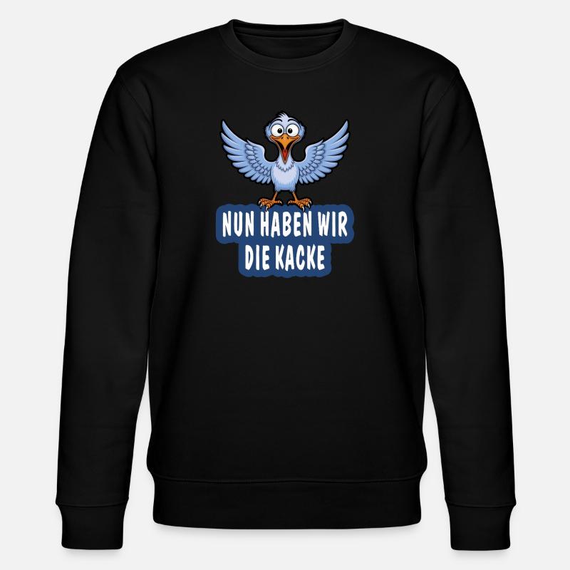 MAINTENANT, NOUS AVONS LA MERDE - Sweat bio CHANGER Stanley/Stella Unisexe - noir