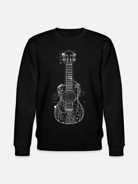 Graphiques Ukulele - Sweat bio CHANGER Stanley/Stella Unisexe - noir