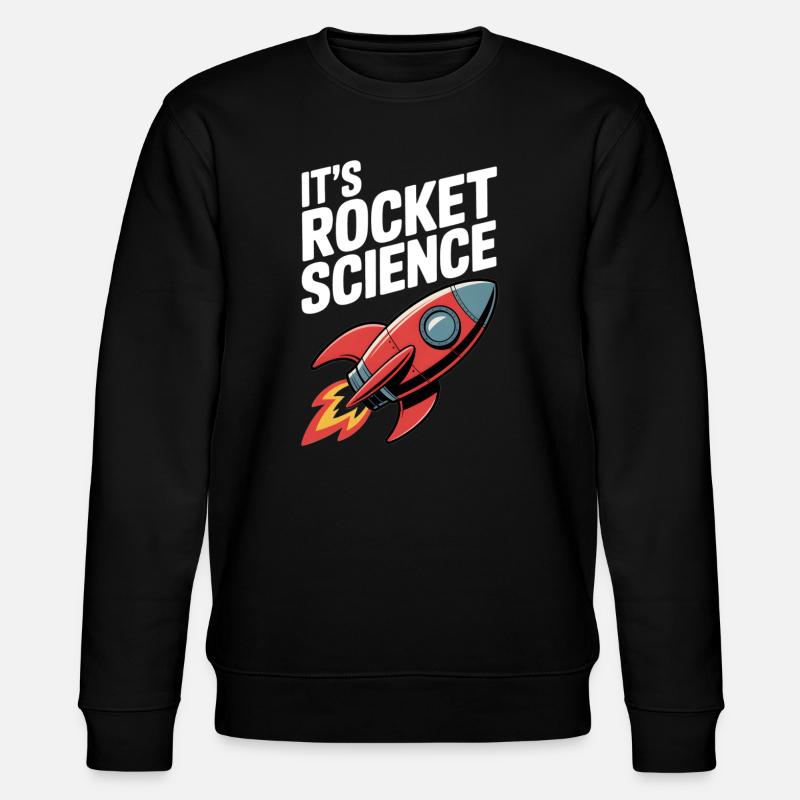 It’s Rocket Science - Stanley/Stella CHANGER Unisex Organic Sweatshirt - black
