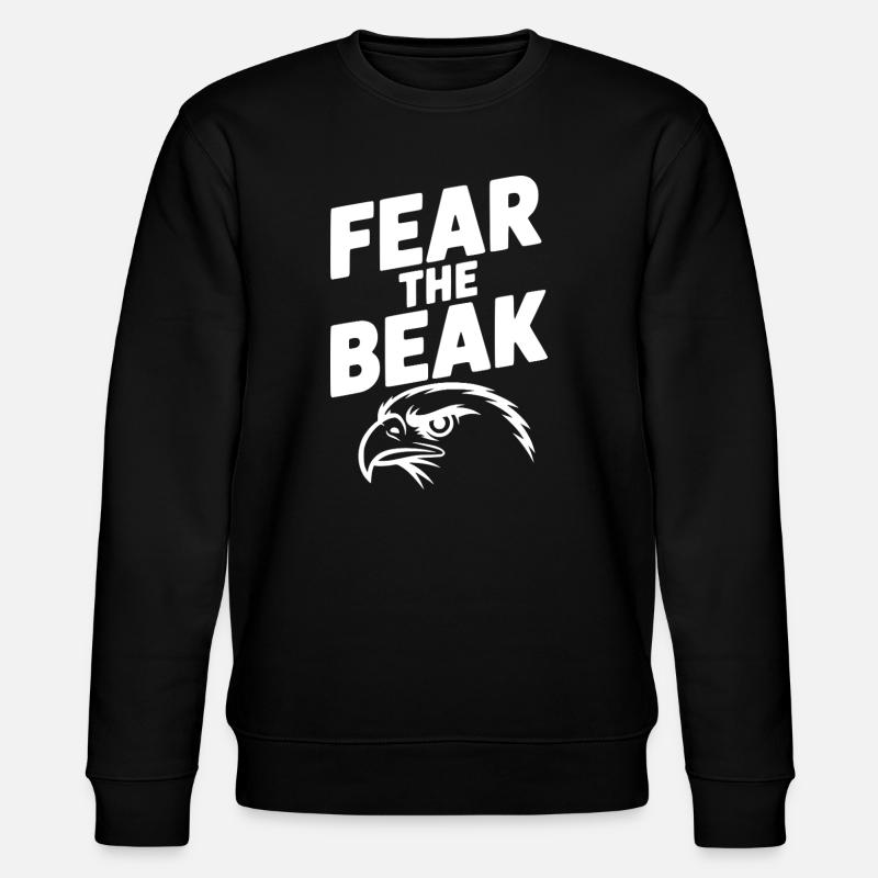 Peur du bec - Sweat bio CHANGER Stanley/Stella Unisexe - noir