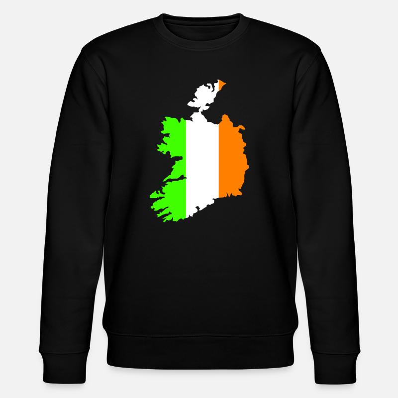 Pays d’Irlande - Sweat bio CHANGER Stanley/Stella Unisexe - noir