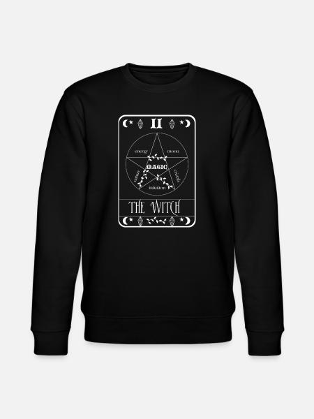 Die Hexe II - Stanley/Stella Unisex Bio-Sweatshirt CHANGER - Schwarz