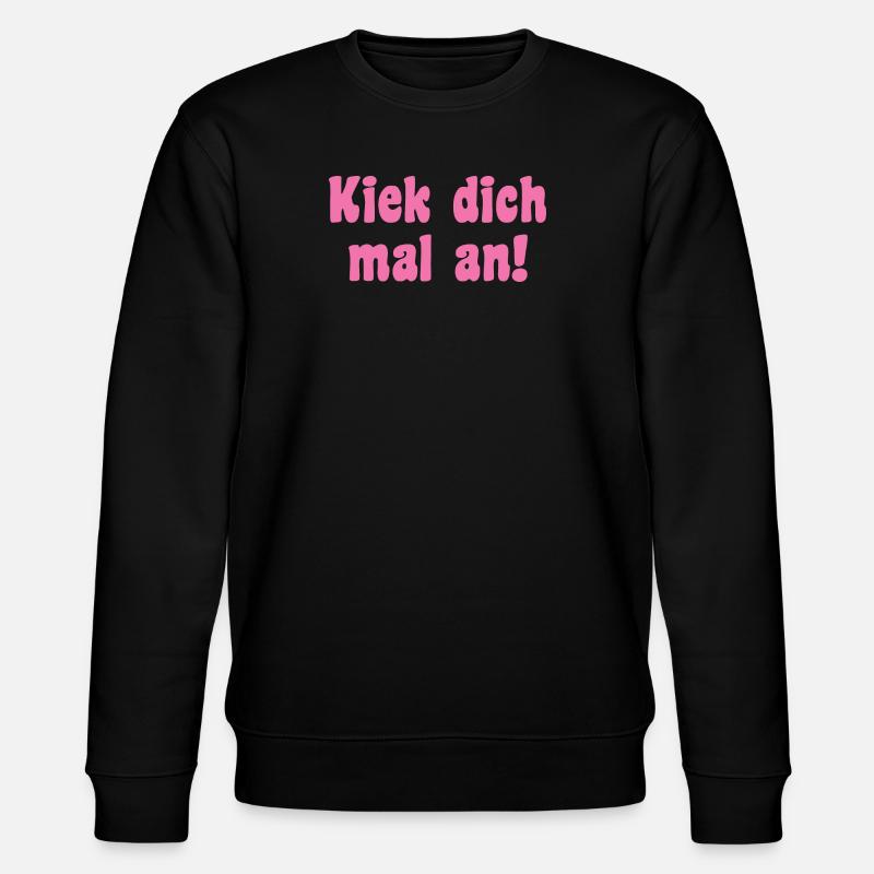 Model Saying Berlin - Stanley/Stella CHANGER Unisex Organic Sweatshirt - black