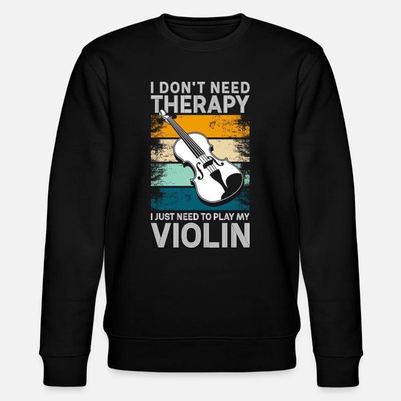 Violine Orchester Konzert - Stanley/Stella Unisex Bio-Sweatshirt CHANGER - Schwarz