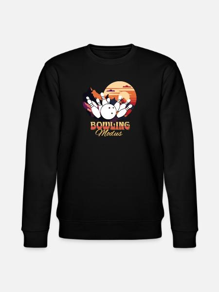 Bowling au coucher du soleil - pour les amateurs de bowling - Sweat bio CHANGER Stanley/Stella Unisexe - noir