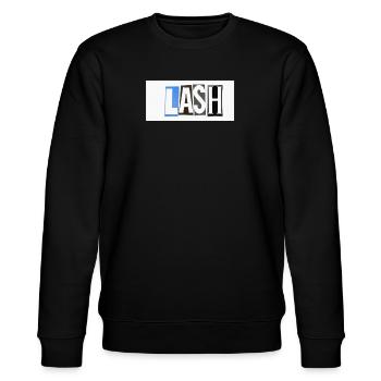 Lash-Original - Stanley/Stella Unisex Bio-Sweatshirt CHANGER  - Schwarz - Vorne - Nik (191cm) & Marisol (170cm)