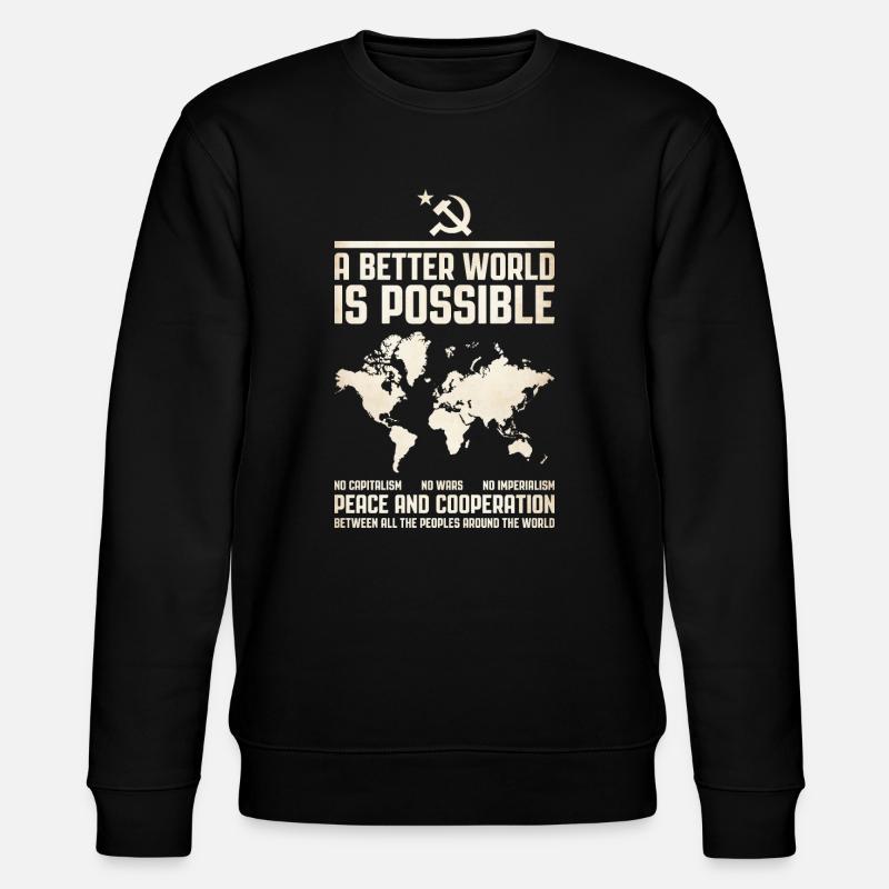 Un monde meilleur 2 - Sweat bio CHANGER Stanley/Stella Unisexe - noir