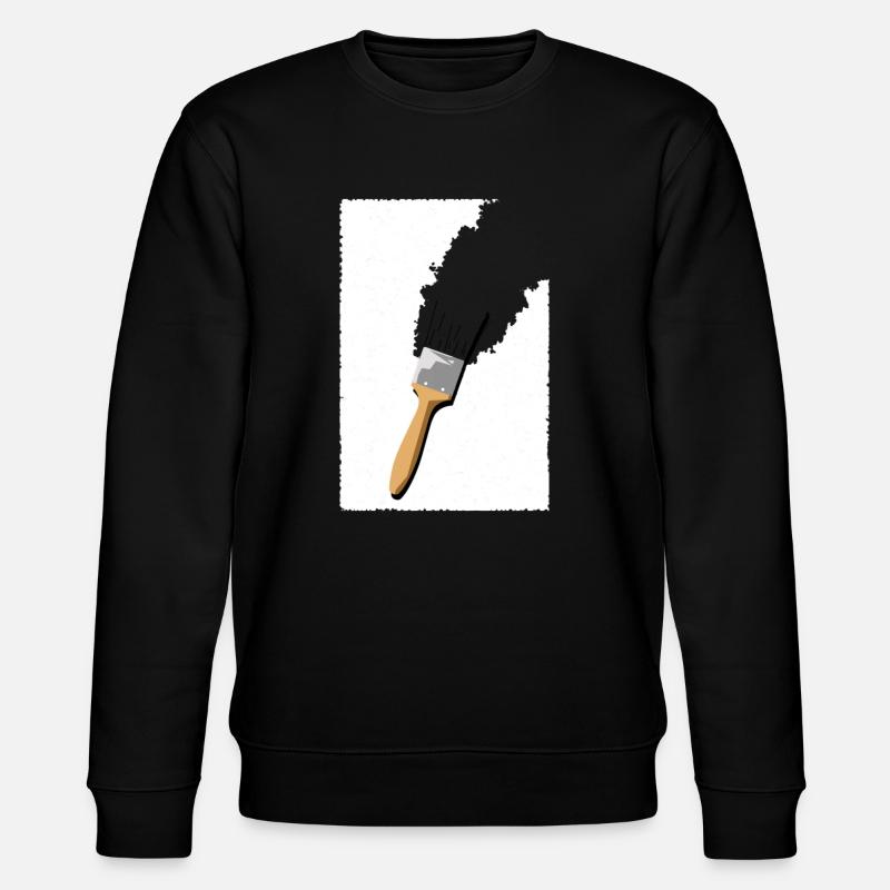 brossé - Sweat bio CHANGER Stanley/Stella Unisexe - noir