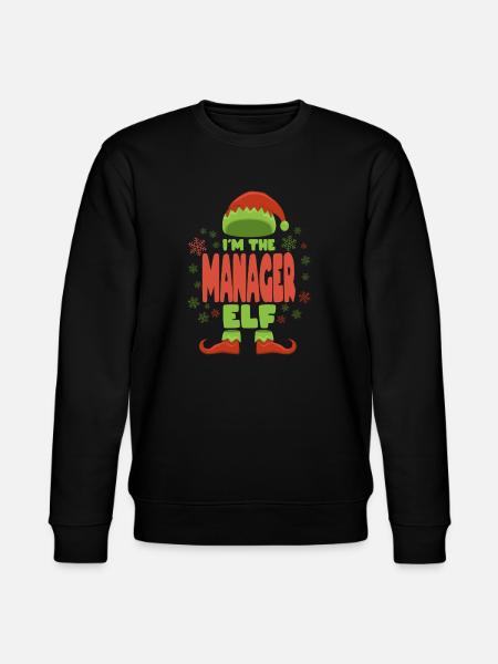 Manager Elfe de Noël - Sweat bio CHANGER Stanley/Stella Unisexe - noir