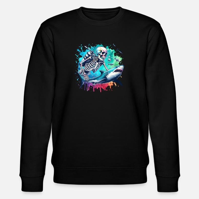 Plongeurs - Sweat bio CHANGER Stanley/Stella Unisexe - noir