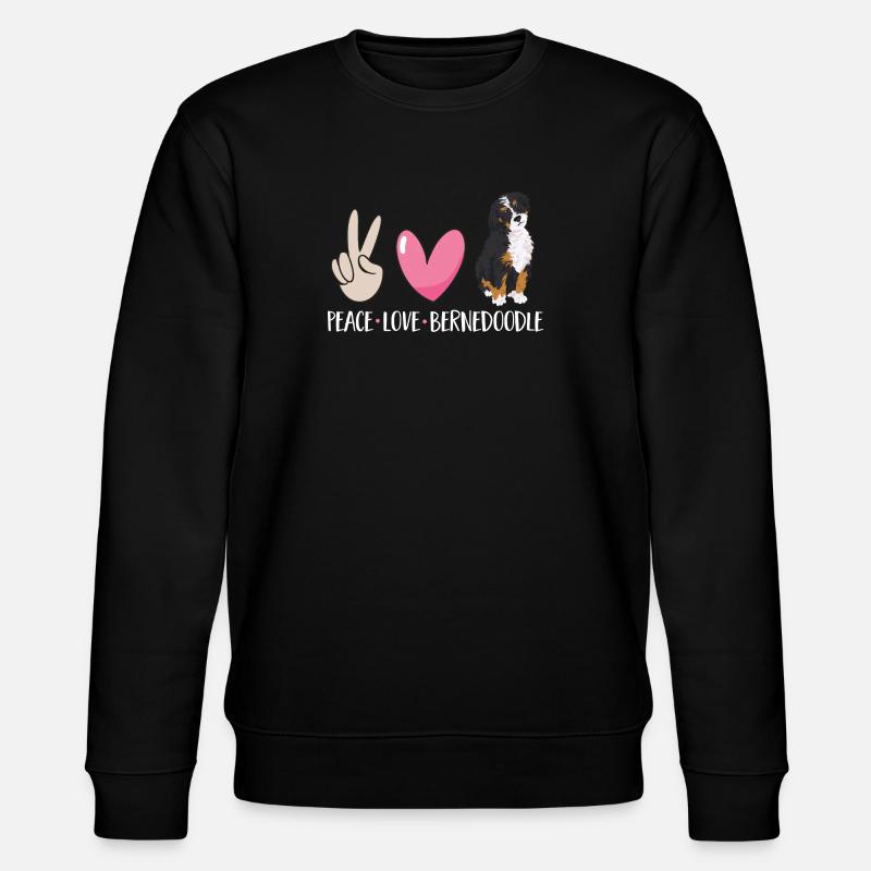 Chien Bernedoodle - Sweat bio CHANGER Stanley/Stella Unisexe - noir