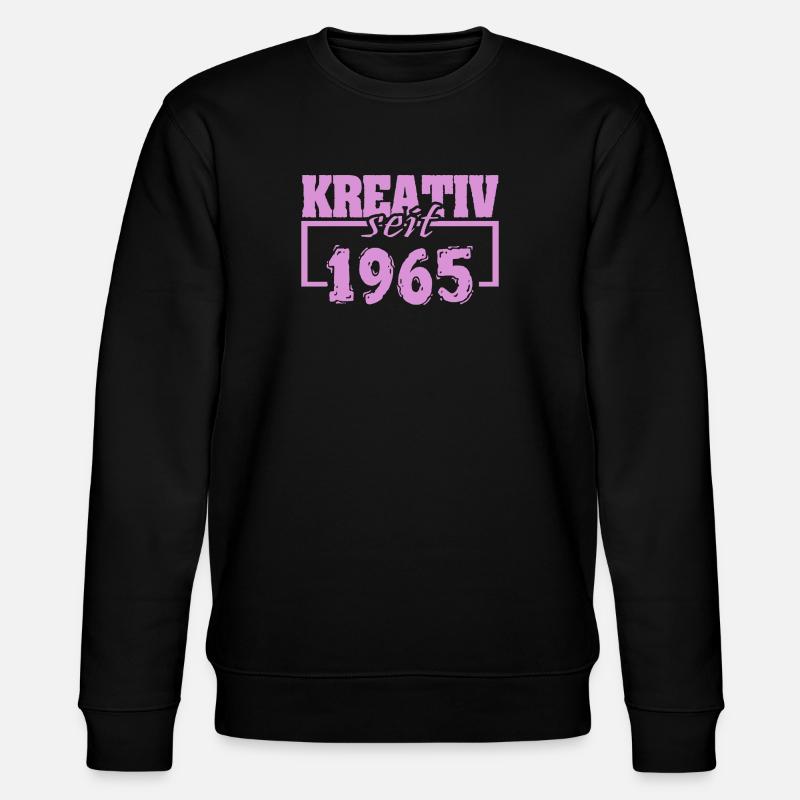 1965 1965 - Stanley/Stella Unisex Bio-Sweatshirt CHANGER  - Schwarz
