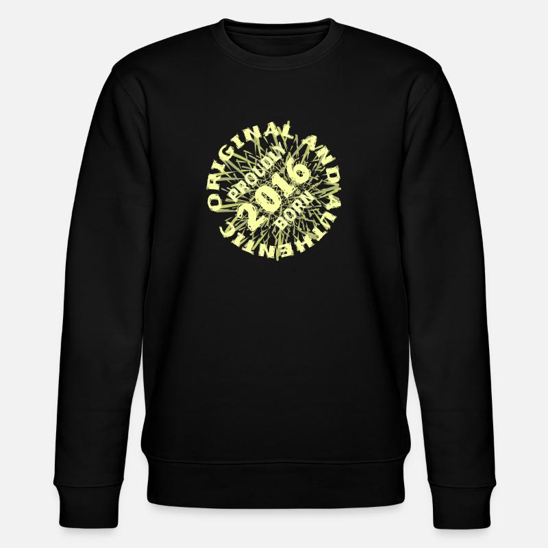 2016 - Stanley/Stella Unisex Bio-Sweatshirt CHANGER  - Schwarz