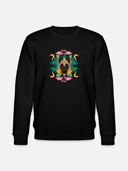 Tropical - Stanley/Stella CHANGER Unisex Organic Sweatshirt - black