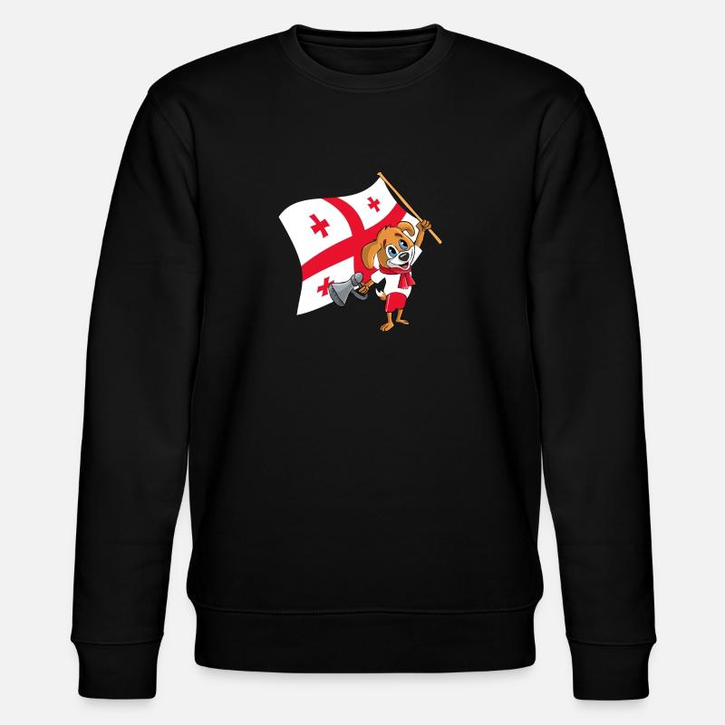 Georgia fan chien - Sweat bio CHANGER Stanley/Stella Unisexe - noir