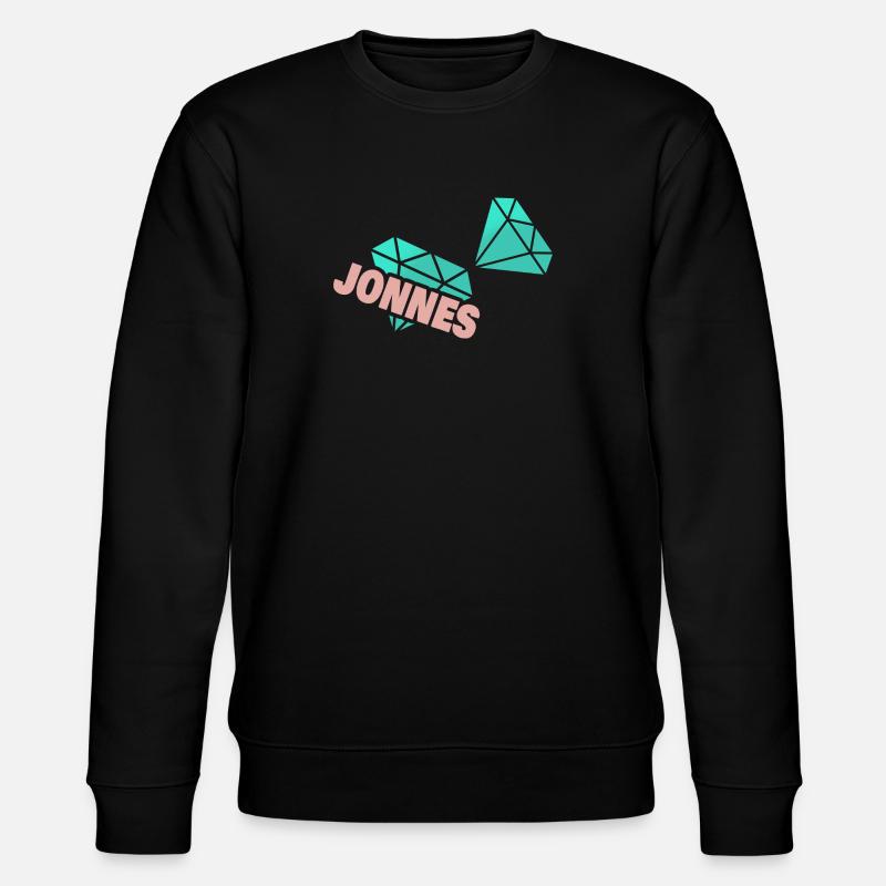 Jonnes - Stanley/Stella Unisex Bio-Sweatshirt CHANGER  - Schwarz