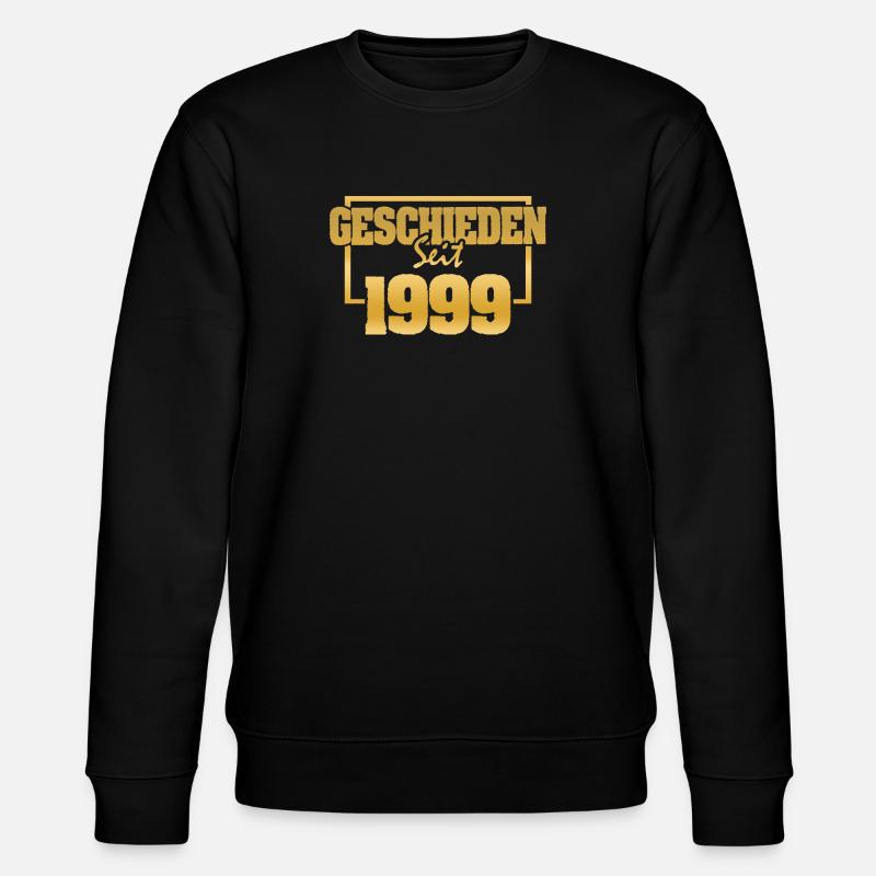 Ehefrau 1999 - Stanley/Stella Unisex Bio-Sweatshirt CHANGER  - Schwarz