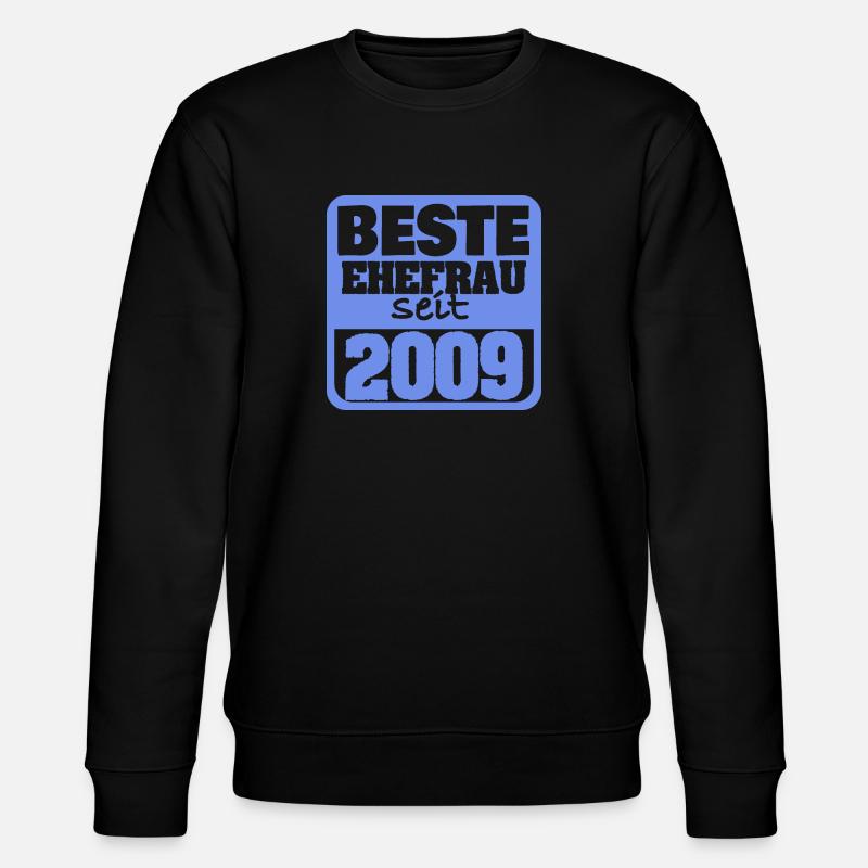 Verliebt 2009 - Stanley/Stella Unisex Bio-Sweatshirt CHANGER - Schwarz