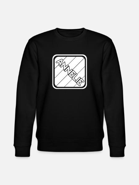 Annelie als Mädchenname - Stanley/Stella Unisex Bio-Sweatshirt CHANGER  - Schwarz
