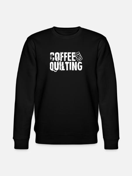 Quilting Coffee And Quilting - Stanley/Stella CHANGER Unisex Organic Sweatshirt - black