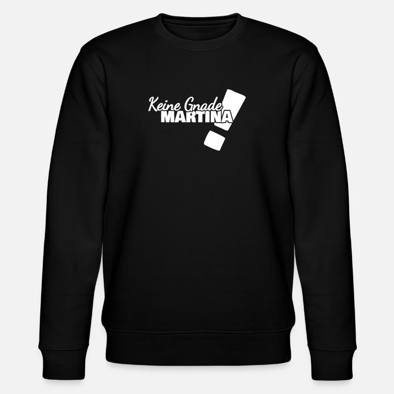 Lustig Martina - Stanley/Stella Unisex Bio-Sweatshirt CHANGER  - Schwarz