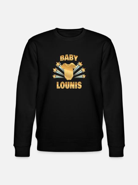 Gift for Lounis - Stanley/Stella CHANGER Unisex Organic Sweatshirt - black