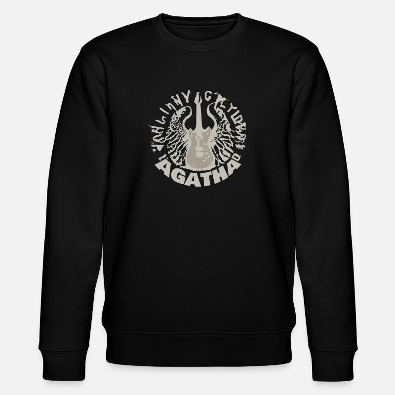 Guitare Agatha - Sweat bio CHANGER Stanley/Stella Unisexe - noir
