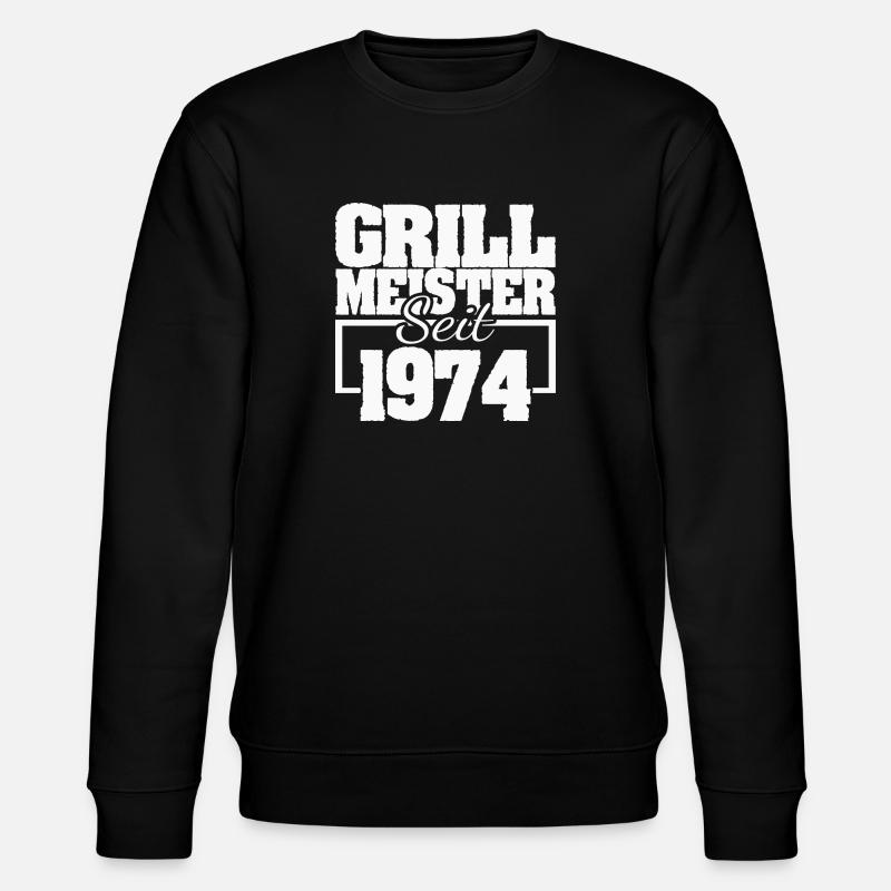 1974 - Stanley/Stella Unisex Bio-Sweatshirt CHANGER  - Schwarz