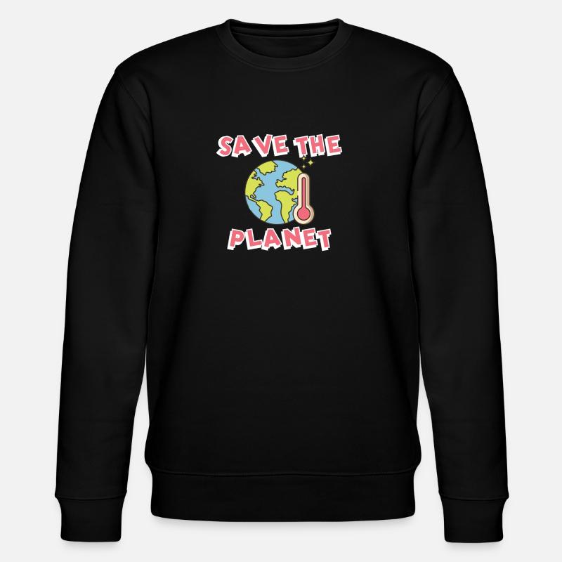 Changement climatique Protection du climat - Sweat bio CHANGER Stanley/Stella Unisexe - noir