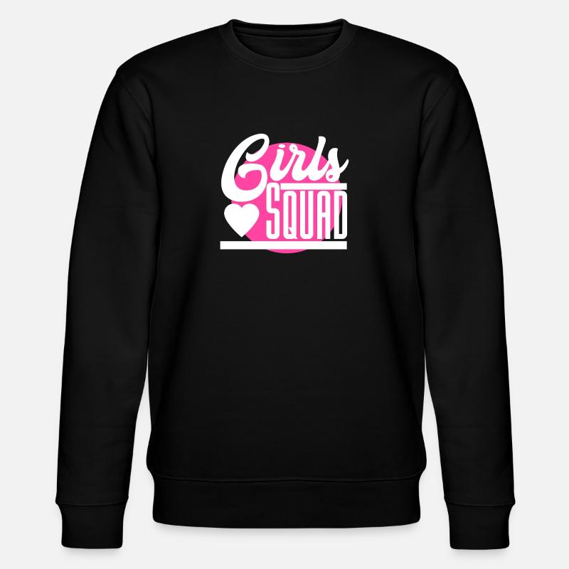 Girls Squad - Stanley/Stella Unisex Bio-Sweatshirt CHANGER - Schwarz