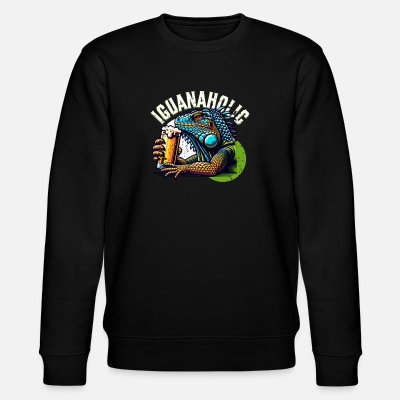 Bière Iguana - Sweat bio CHANGER Stanley/Stella Unisexe - noir