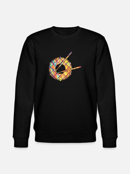 Snare drum Snare drum Geometric - Stanley/Stella CHANGER Unisex Organic Sweatshirt - black