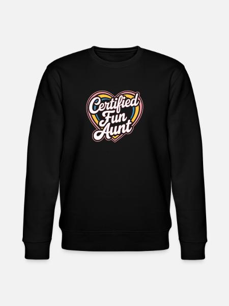 Aunt - Stanley/Stella CHANGER Unisex Organic Sweatshirt - black