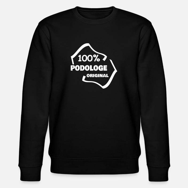 Beruf Podologe - Stanley/Stella Unisex Bio-Sweatshirt CHANGER  - Schwarz