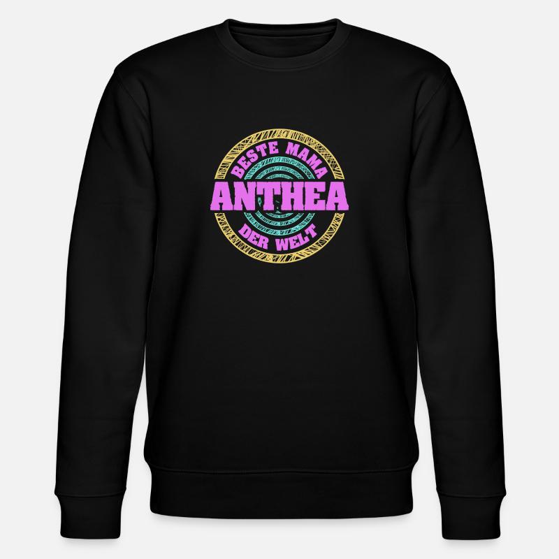 Gift for Anthea - Stanley/Stella CHANGER Unisex Organic Sweatshirt - black