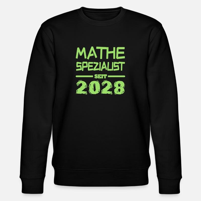 Mathespezialist 2028 - Stanley/Stella Unisex Bio-Sweatshirt CHANGER  - Schwarz