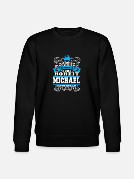 Eure Hoheit - Michael - Stanley/Stella Unisex Bio-Sweatshirt CHANGER - Schwarz