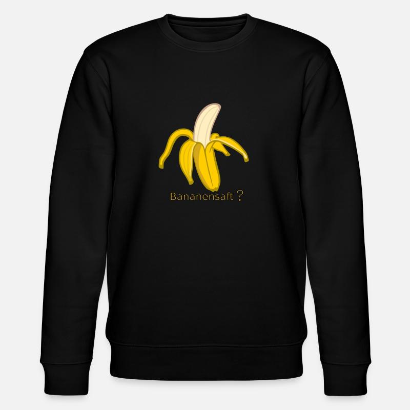 Bannanensaft ? - Stanley/Stella Unisex Bio-Sweatshirt CHANGER  - Schwarz