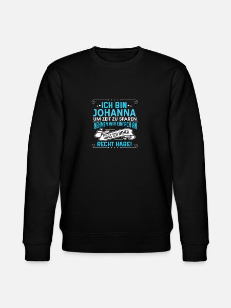 JOHANNA - Stanley/Stella Unisex Bio-Sweatshirt CHANGER - Schwarz